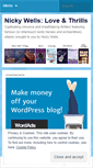 Mobile Screenshot of nickywells.com